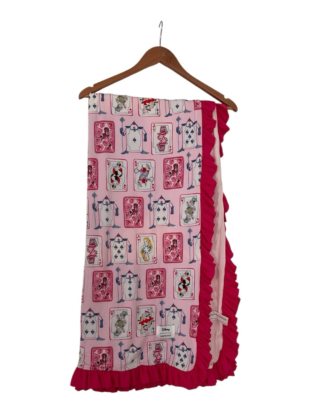Posh Peanut | Disney Alice and the Queen Ruffled Luxe Patoo® Blanket